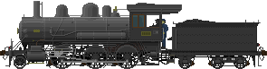 蒸気機関車の絵